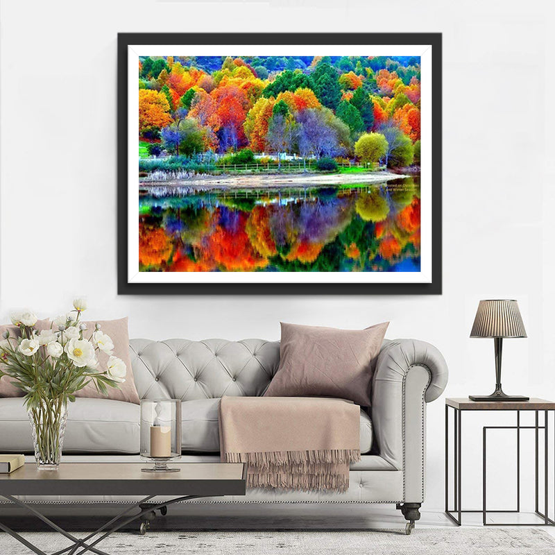 Colorful Forest Diamond Painting