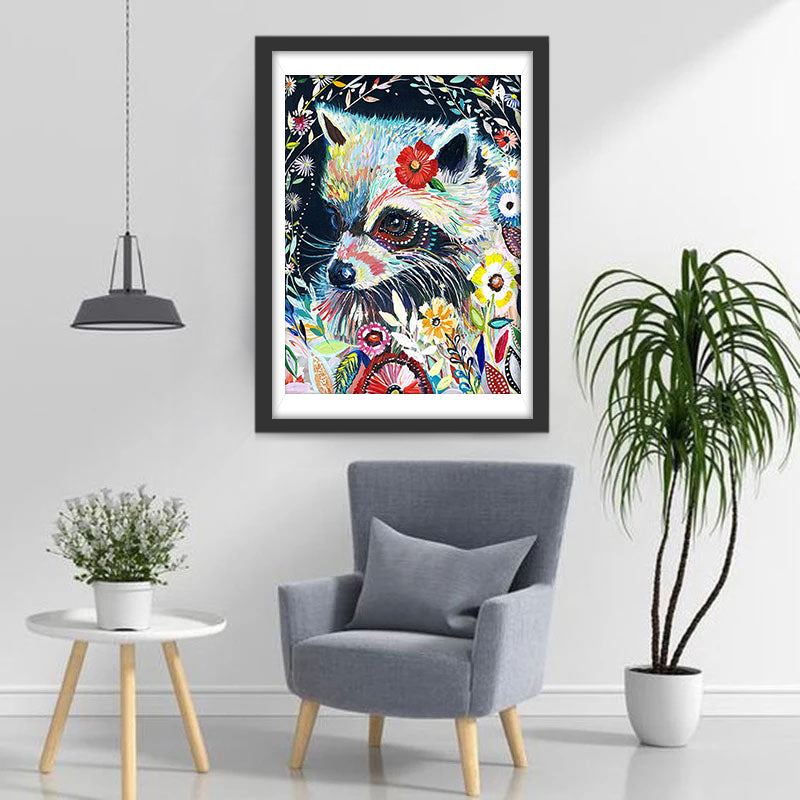 Colorful Fox Diamond Painting