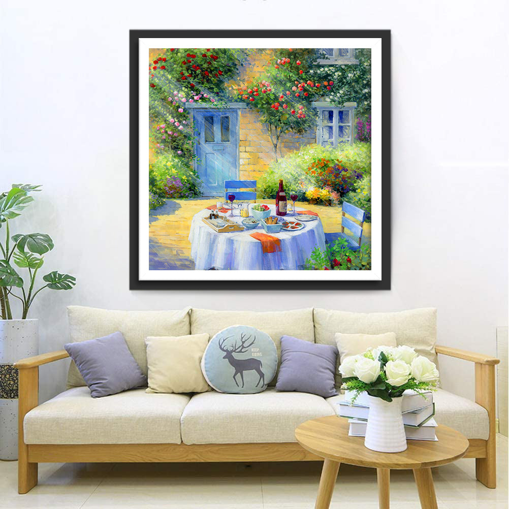 Garden Sunshine Lunch Diamond Painting