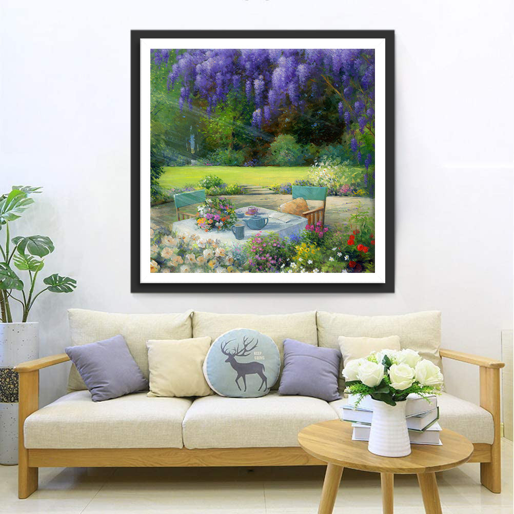 Garden Lunch Diamond Painting