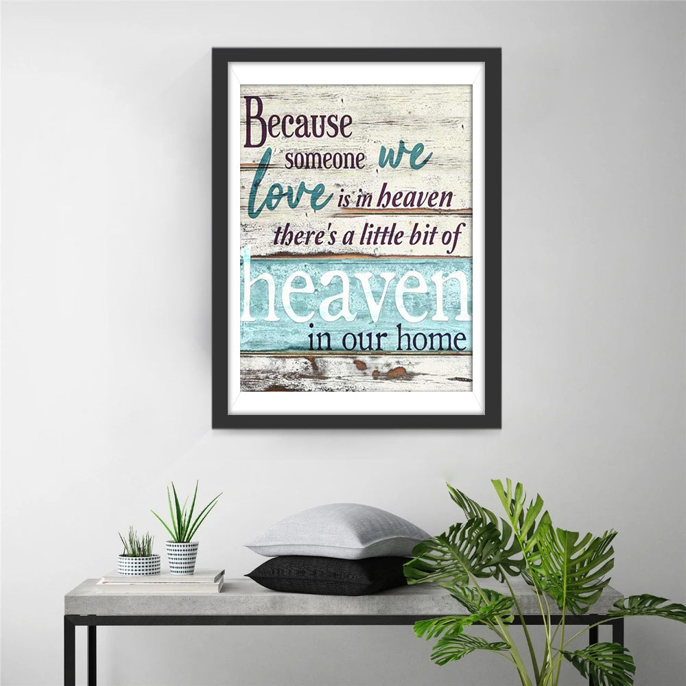 Sweet Words about Family Diamond Painting