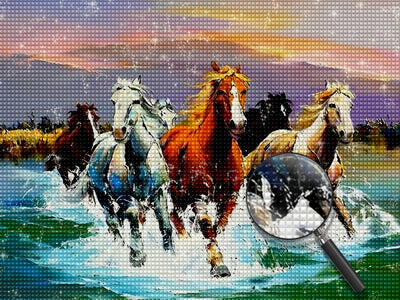Horse 5D DIY Diamond Painting Kits HORW19