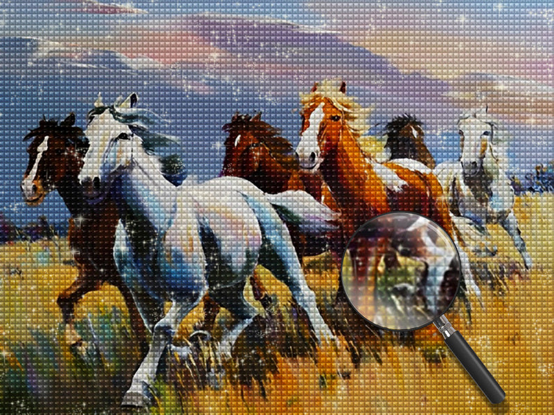 Horse 5D DIY Diamond Painting Kits HORW20