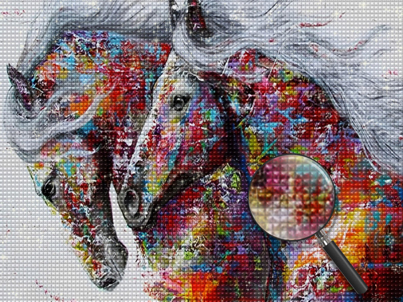 Horse 5D DIY Diamond Painting Kits HORW23