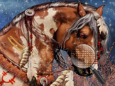 Horse 5D DIY Diamond Painting Kits HORW30