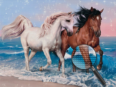 Horse 5D DIY Diamond Painting Kits HORW6