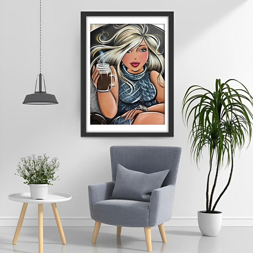 Wealthy Lady Diamond Painting