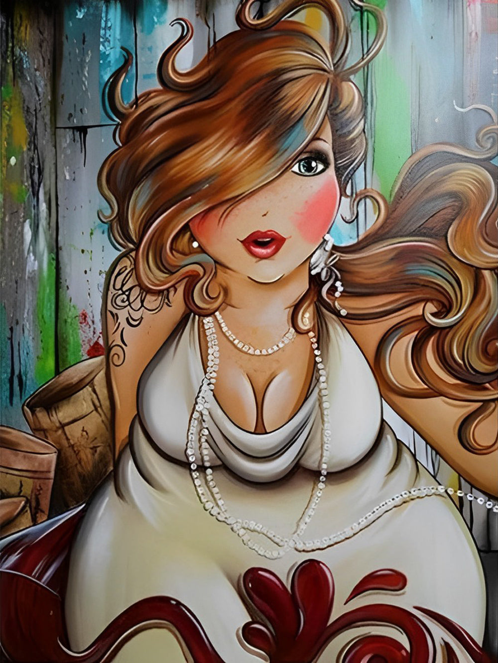 Sexy Lady Diamond Painting
