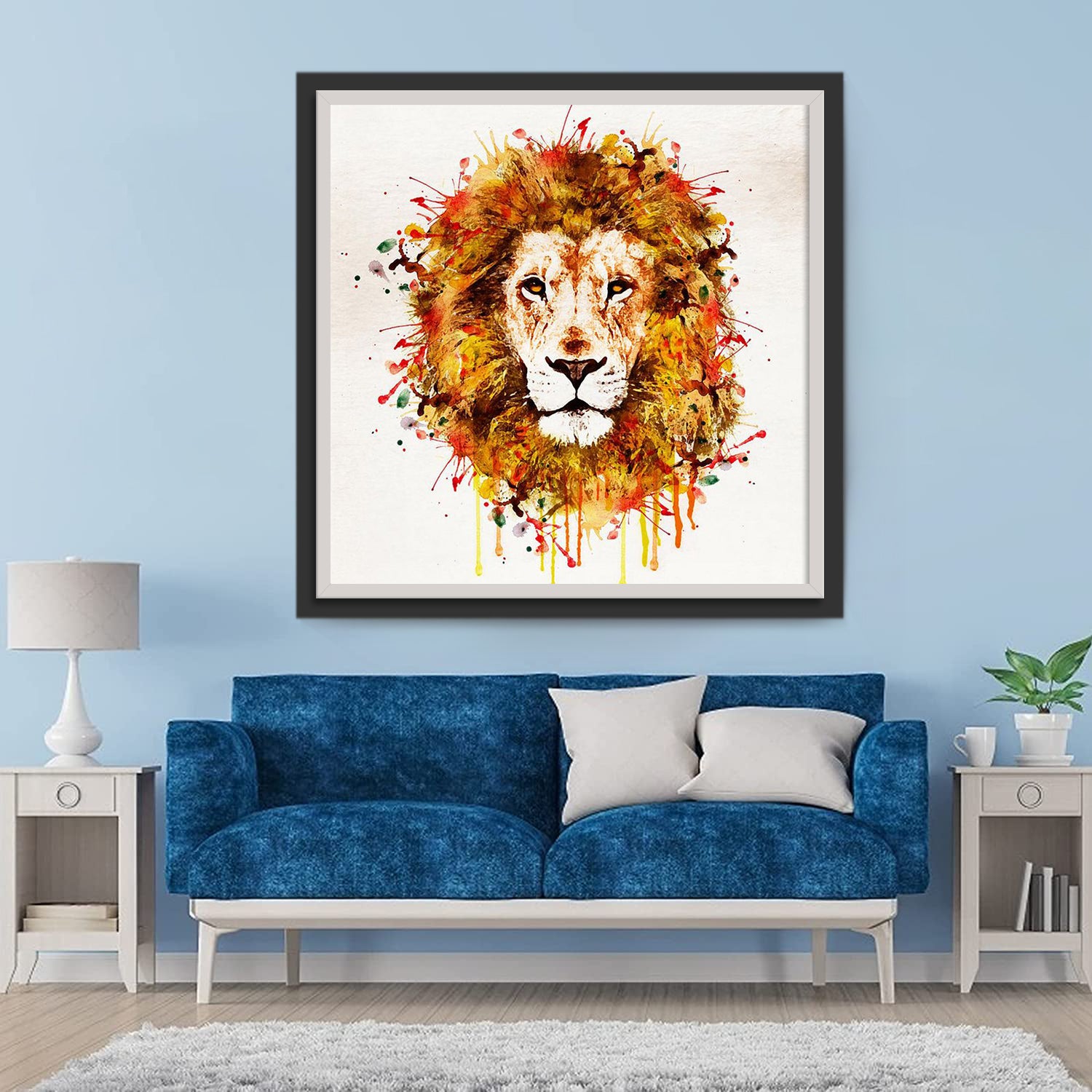 Lion Oil Painting Diamond Painting