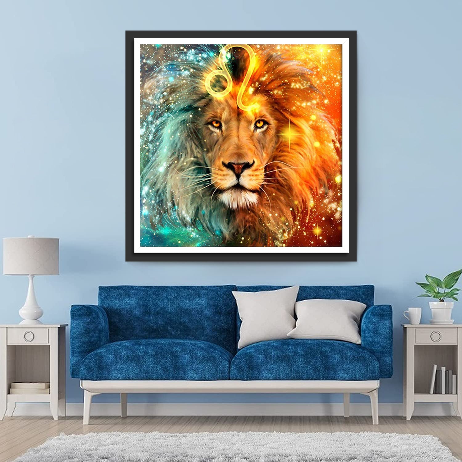 Magnificent Lion Diamond Painting