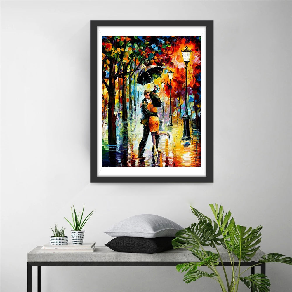 Couple and Fantasy Forest Diamond Painting