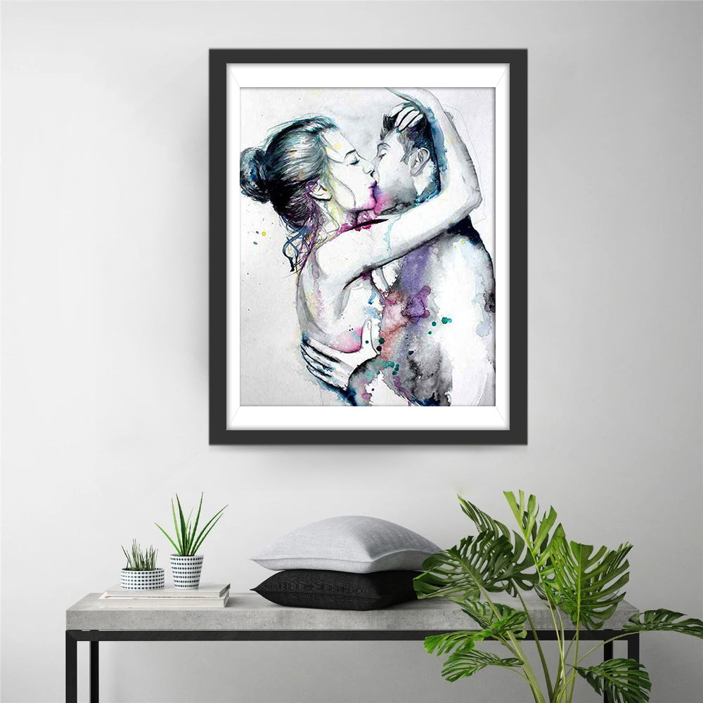 Kissing Couple Diamond Painting