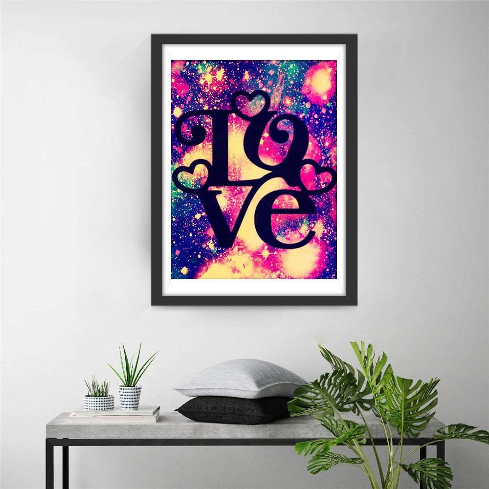 Shining Love Diamond Painting