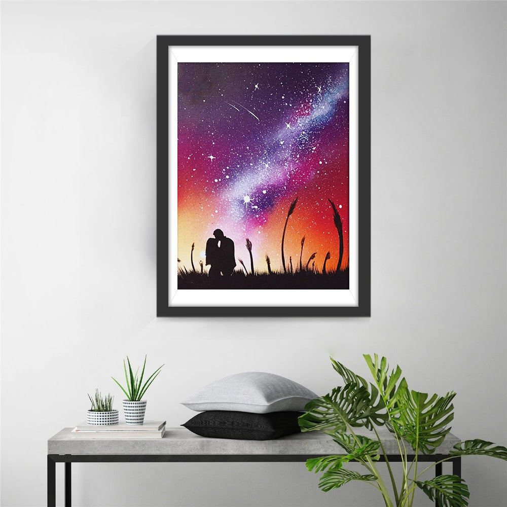 Couple and Starry Sky Diamond Painting