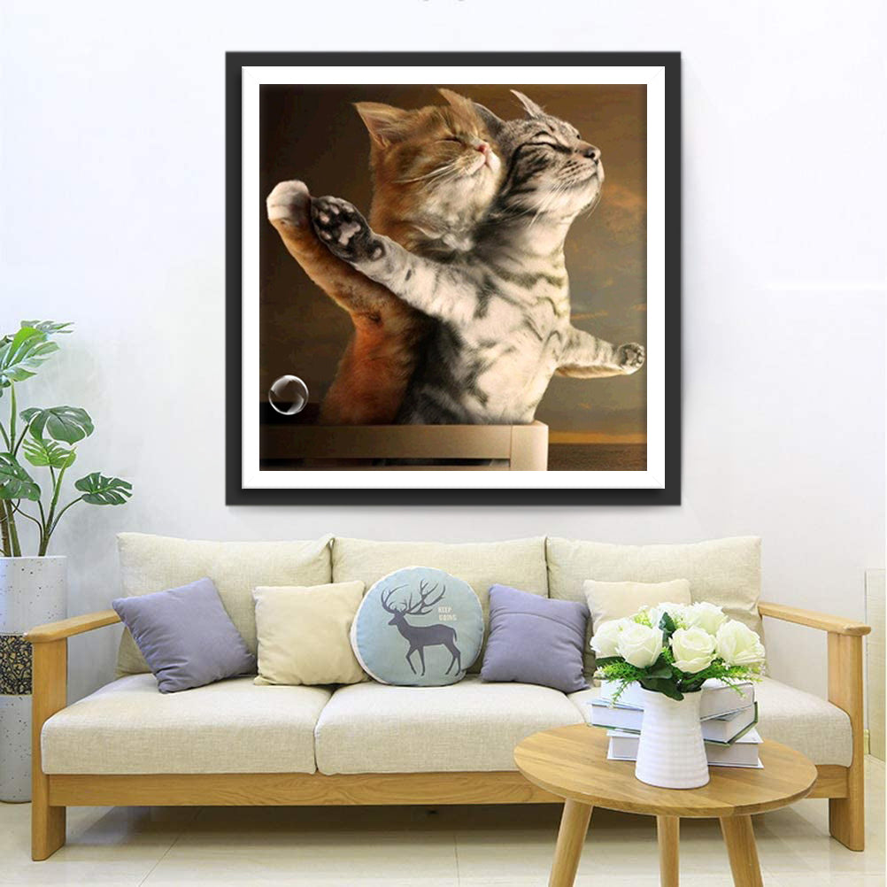 Kitten Titanic Diamond Painting