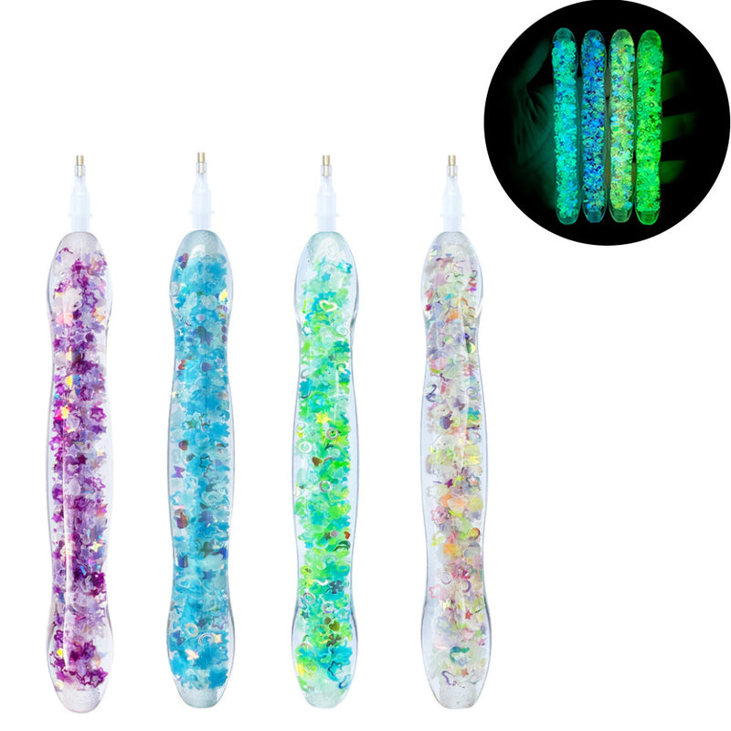 Luminous Diamond Painting Drill Pen Kits