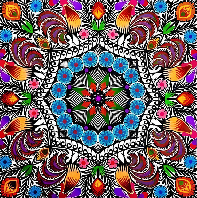 Colorful Mandala Diamond Painting