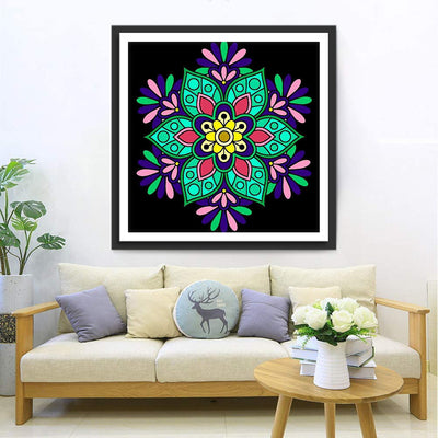 Mandala Cartoon Diamond Painting