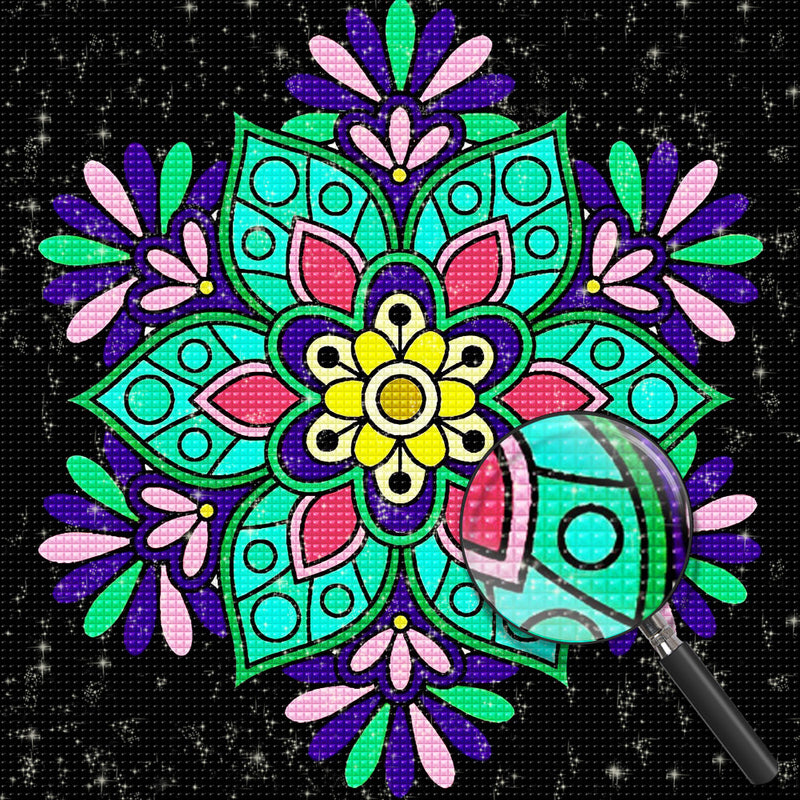 Mandala Cartoon Diamond Painting