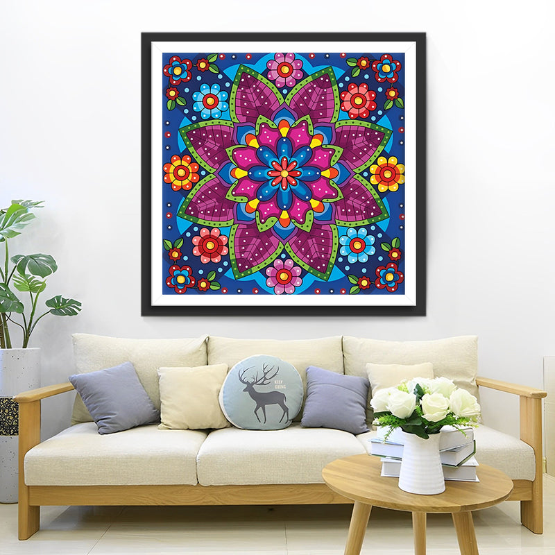 Mandala Drawn Diamond Painting