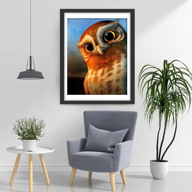 Benevolent Owl 5D DIY Diamond Painting Kits