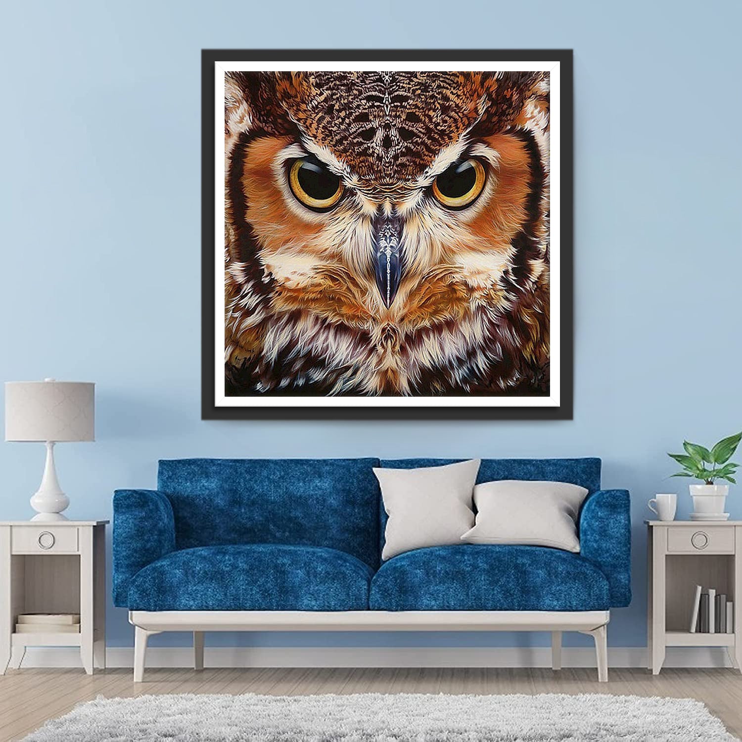 Beautiful Owl Diamond Painting