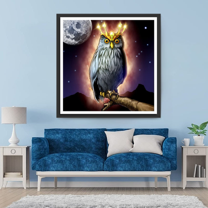 The Owl King Diamond Painting