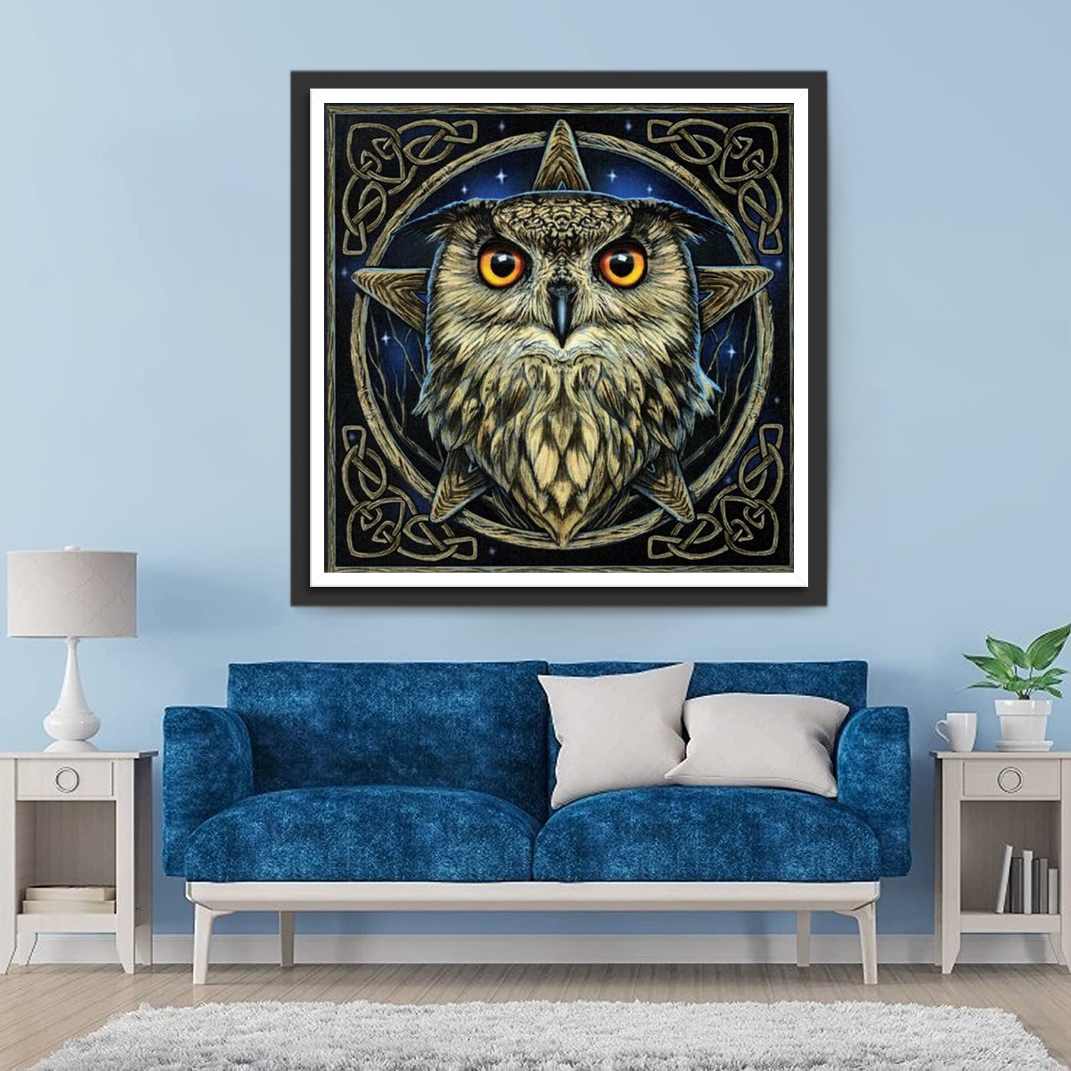Owl and Tarot Diamond Painting
