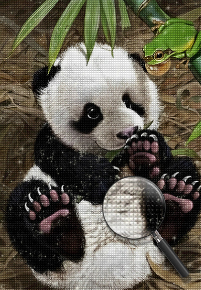 Panda and Frog 5D DIY Diamond Painting Kits