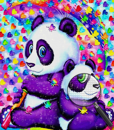 Pandas and Butterflies 5D DIY Diamond Painting Kits