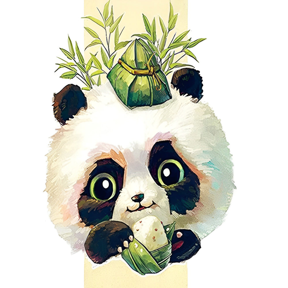 Panda and Zongzis Diamond Painting