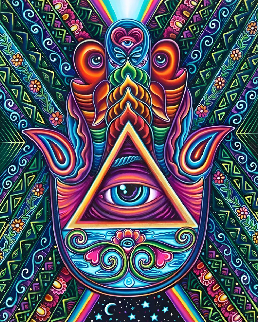 Hand of Fatima Diamond Painting