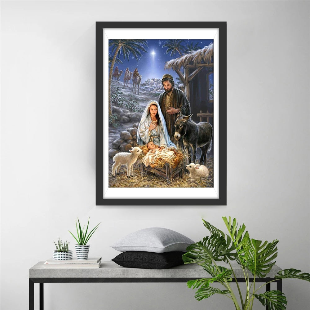 Birth of Savior Diamond Painting