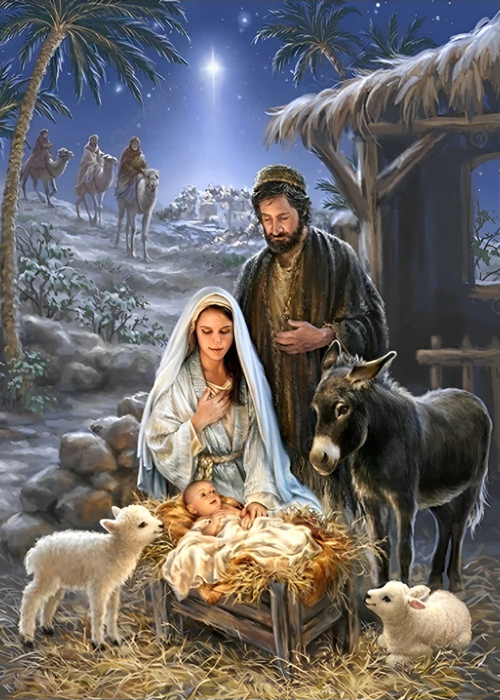 Birth of Savior Diamond Painting