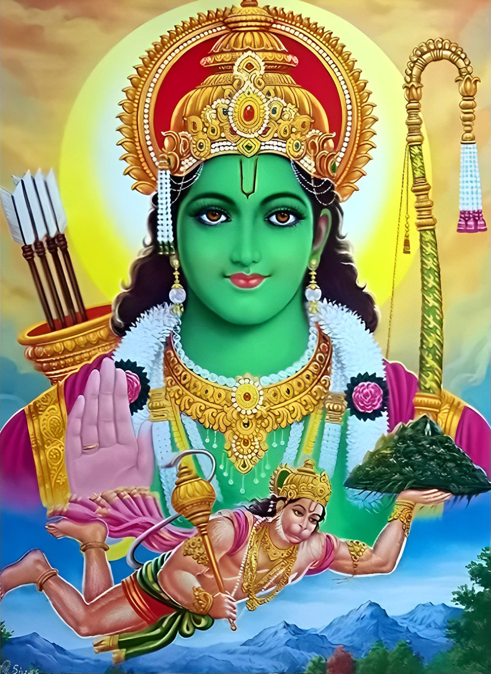 Rāma Diamond Painting