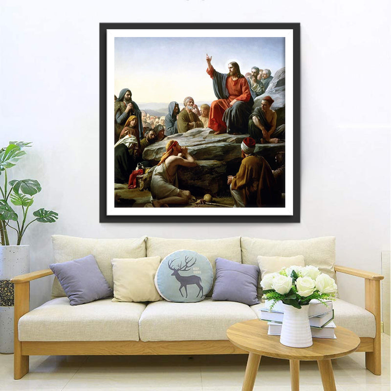 Jesus and the Believers Diamond Painting