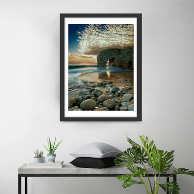 Strange Sea and Clouds Diamond Painting