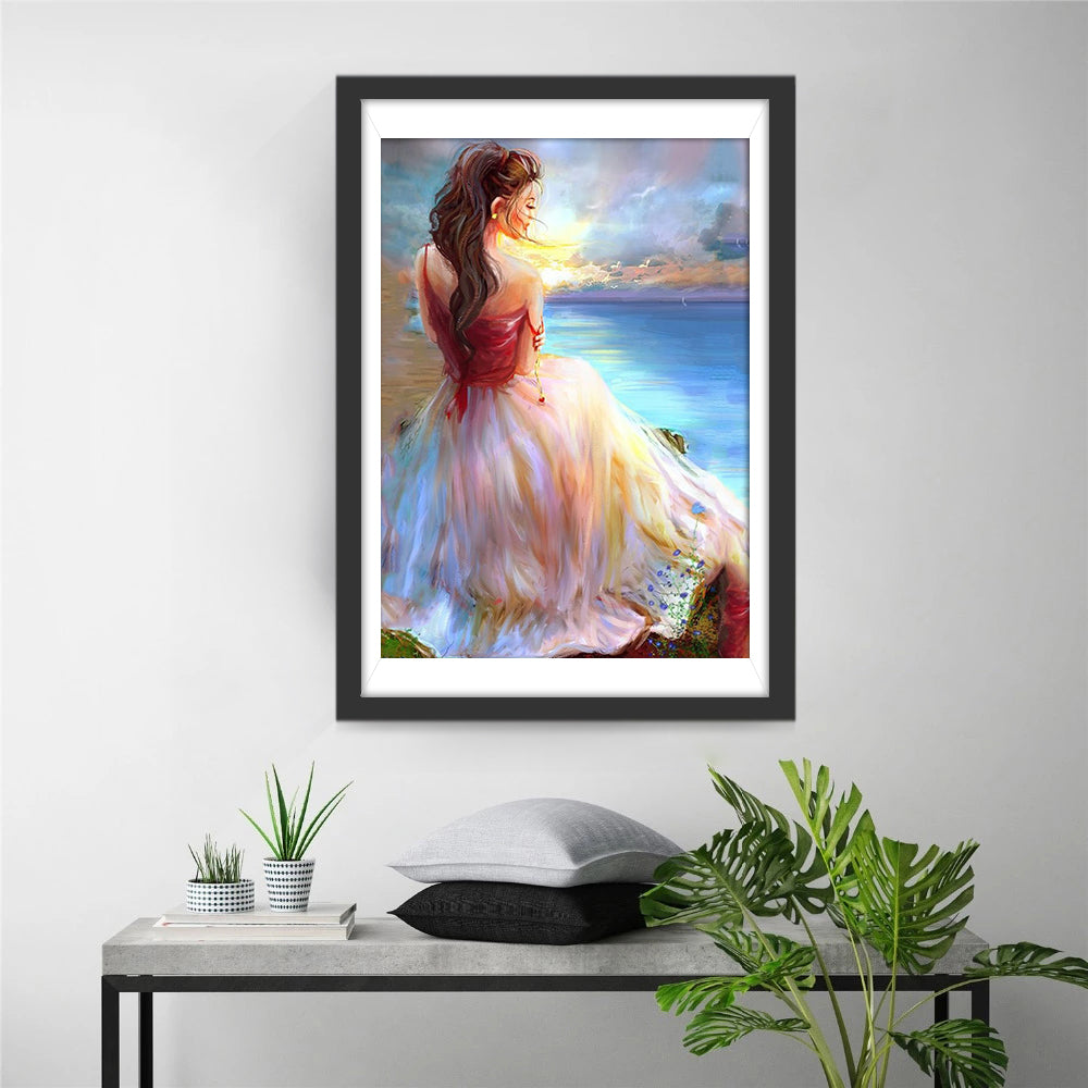 Sea and Beautiful Diamond Painting