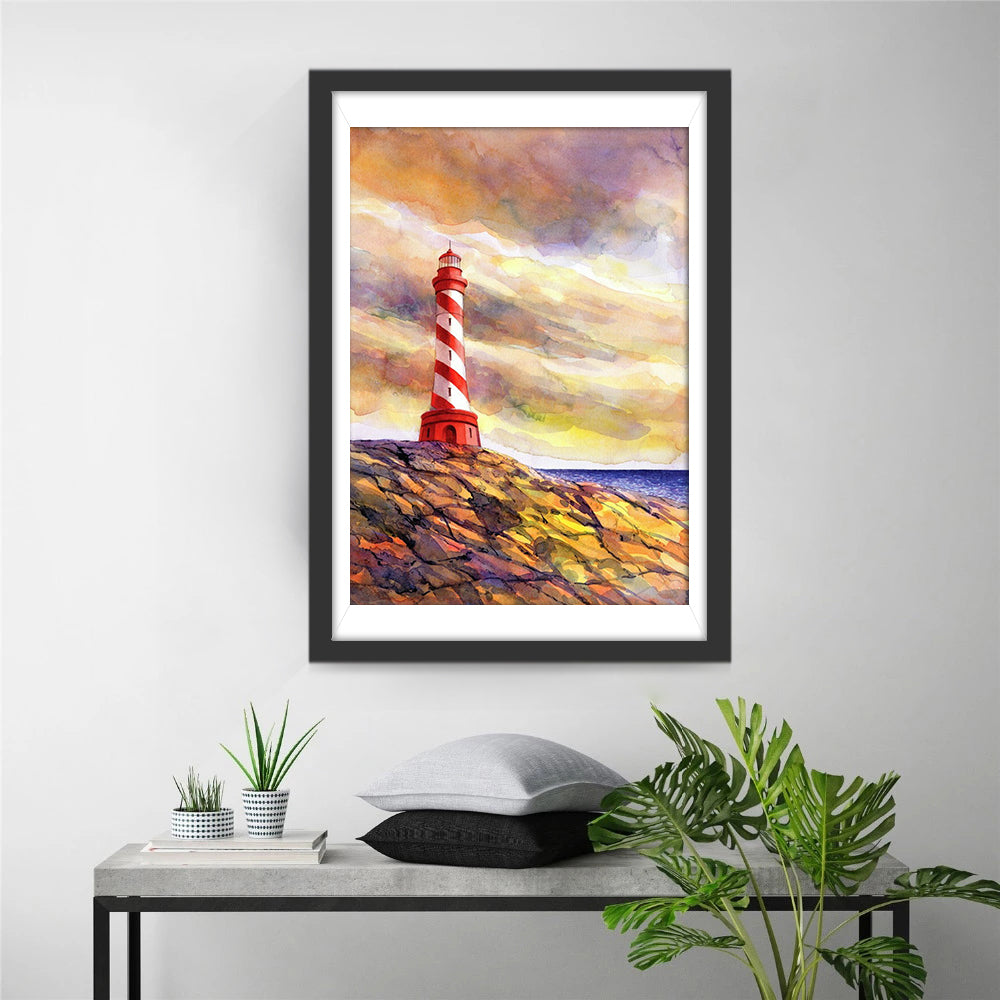 Sea and Lighthouse Diamond Painting