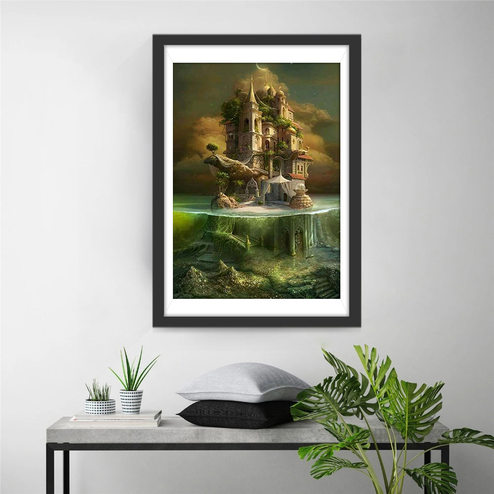 Underwater Castle Diamond Painting