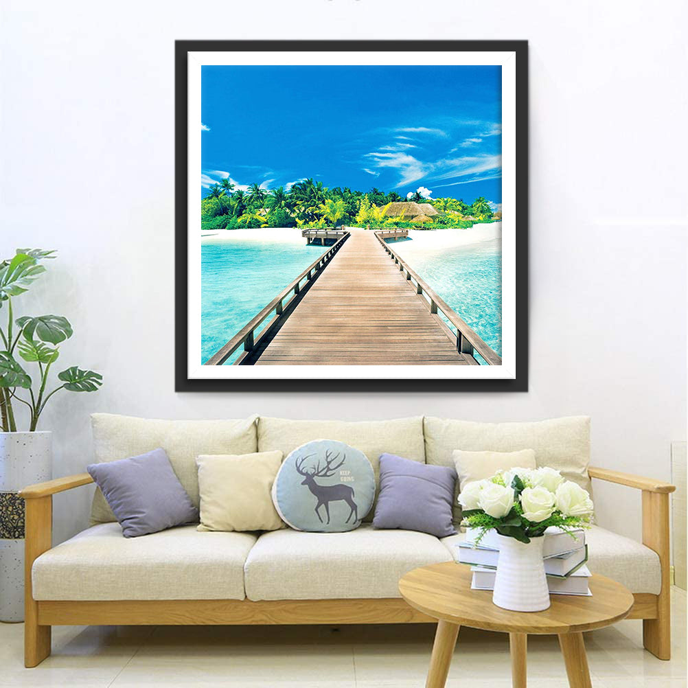 Sea and Sky Beautiful Diamond Painting