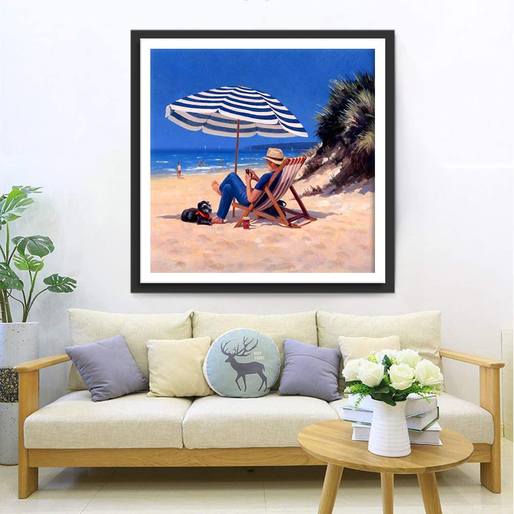 Seaside During Vacation Diamond Painting