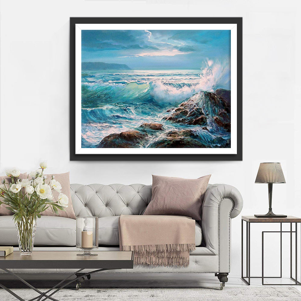 Waves and Reefs Diamond Painting