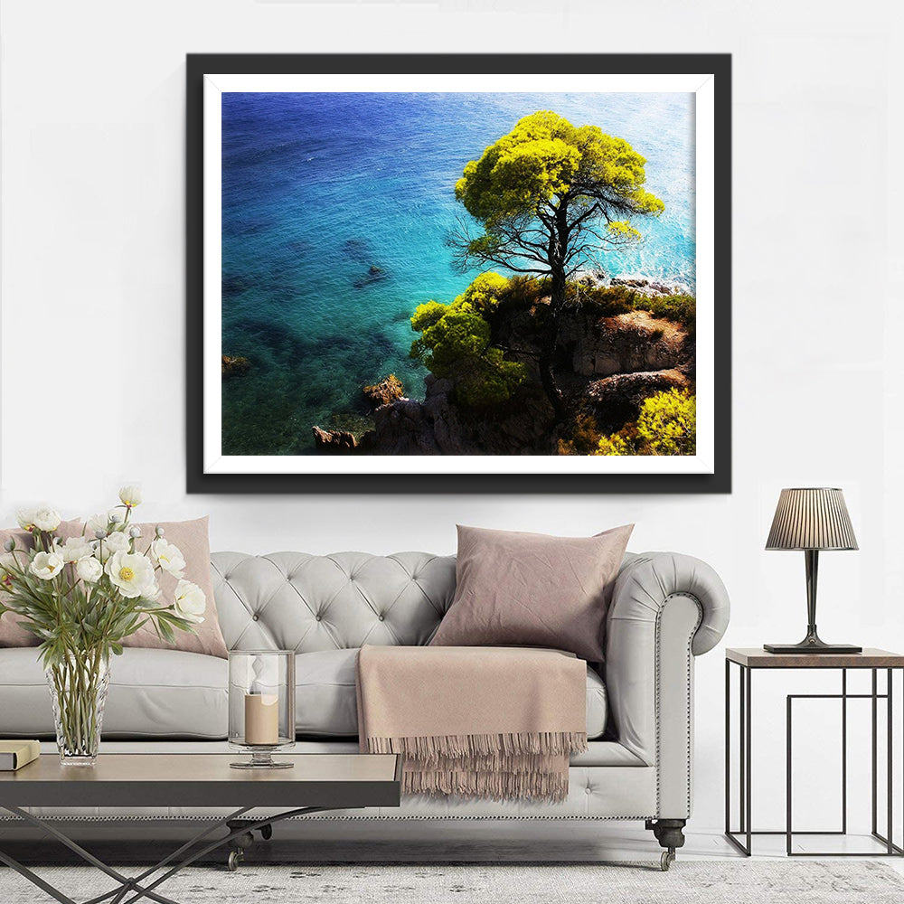 The Tree and the Sea Diamond Painting