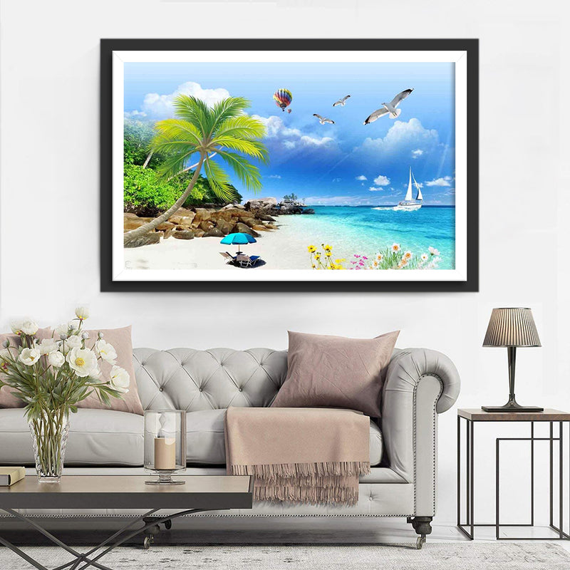 Landscape by the Sea Diamond Painting