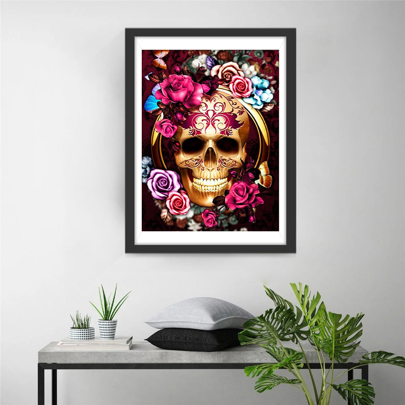 Skull 5D DIY Diamond Painting Kits DPSKUH15