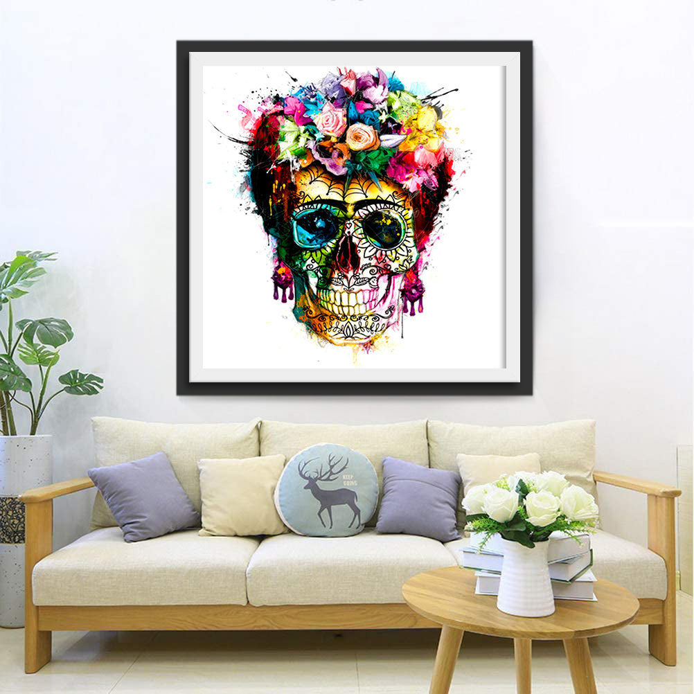 Fashion Skull Diamond Painting