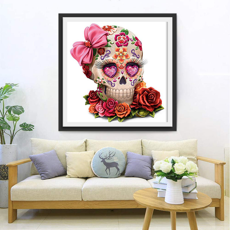 Skull with Patterns 5D DIY Diamond Painting Kits
