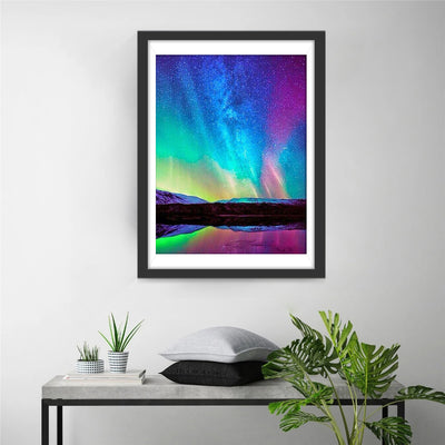 Aurora of Various Colors Diamond Painting