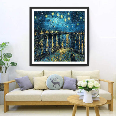 Starry Sky Oil Painting Diamond Painting